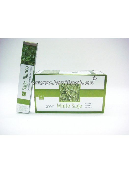 Incienso Balaji White Sage 15gr